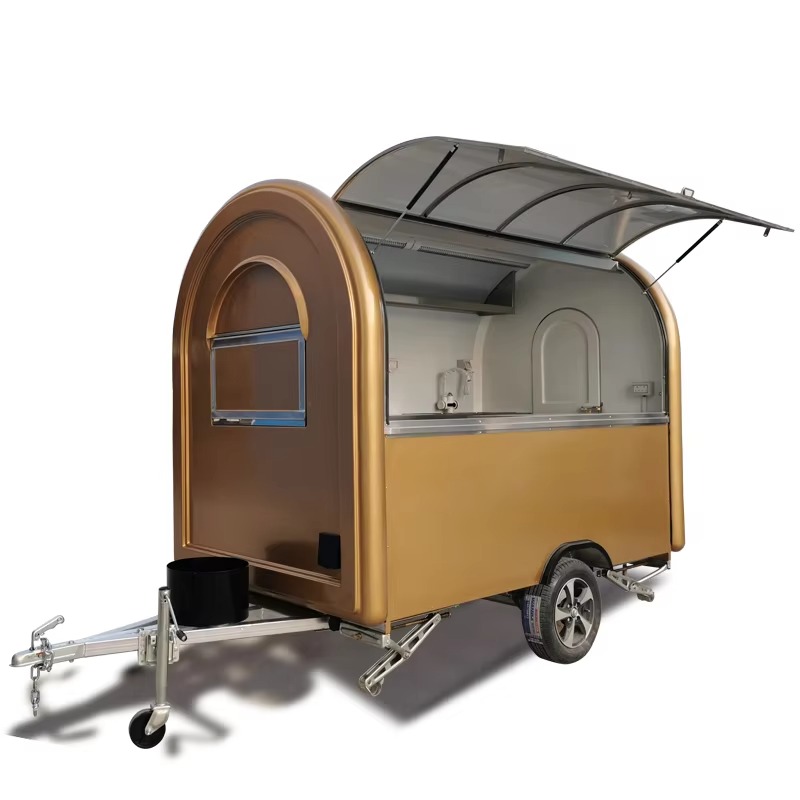 Hot Dog Vending Cart - Mobile Food Trucks Coffee Food Trailer