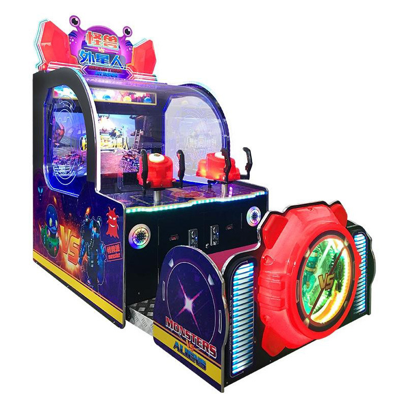 Ticket Redemption Machine - Monsters VS Aliens Ball Game Machine