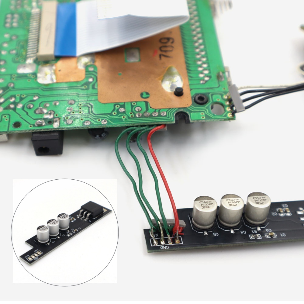 Lcd Screen Arcade - For GB Power Module Board Adapter