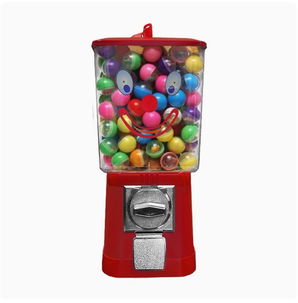 Candy Vending Machine - Different Country's Coin Operated Shop Mall