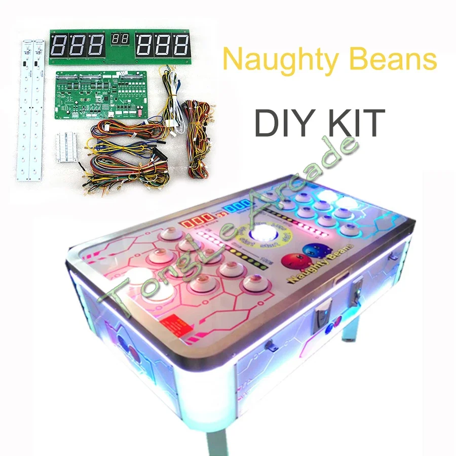 Whack A Mole Arcade - Naughty Beans DIY kit, Coin operated
