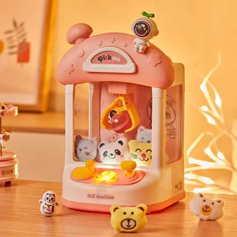 Claw Crane Machine - Mini Automatic Doll Machine Toy for