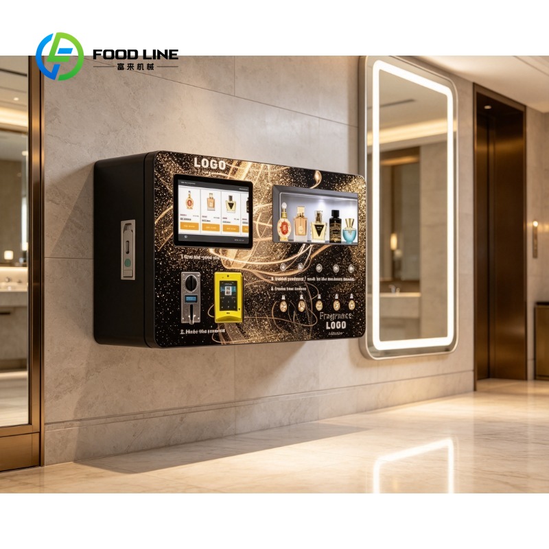 Bill Acceptor Vending - Coin Operated Perfume Vending Machine Factory