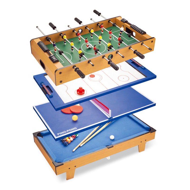 Air Hockey Table - 4 in 1 Mini Game Table,