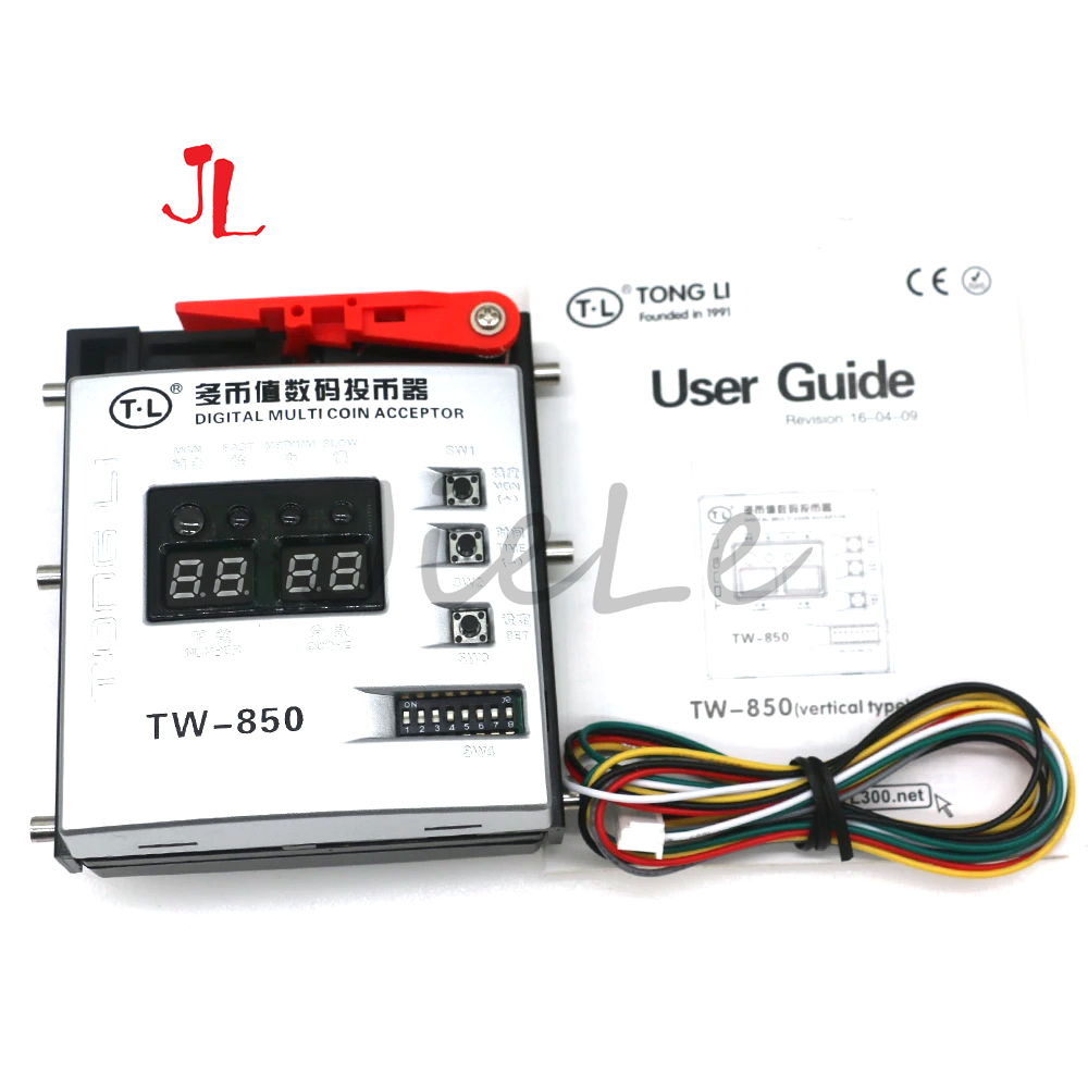 Arcade Games And Vending - TL TW-850 Multi Coin Acceptor, 5