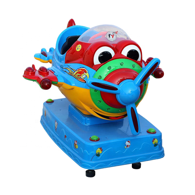 Coin Operated Kiddie Ride - Coin-Operated Amusement Machine Swing Rocking Car
