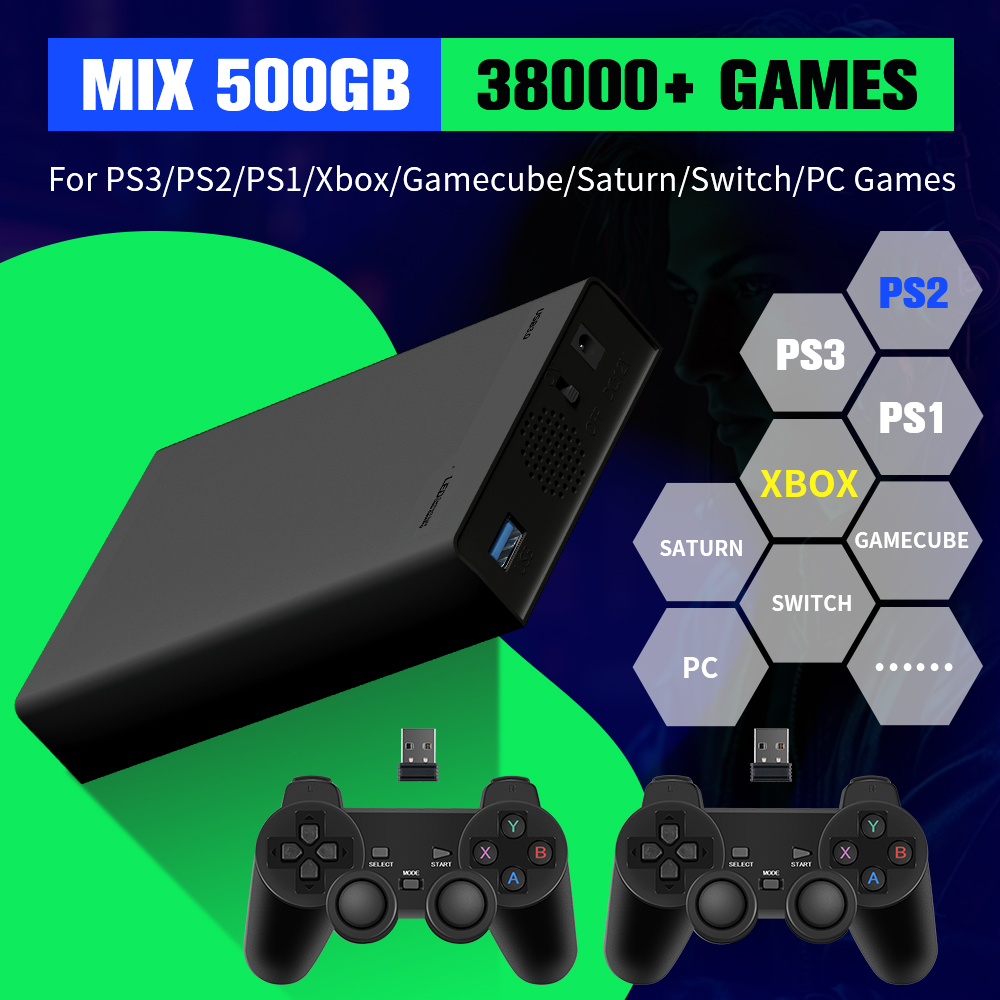 Arcade X - 500G Game Hard Drive With 38000+Games