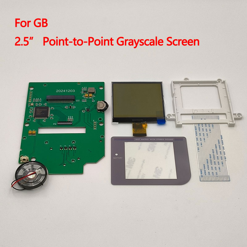 Lcd Screen Arcade - 2.5-inch grayscale screen suitable for Gameboy