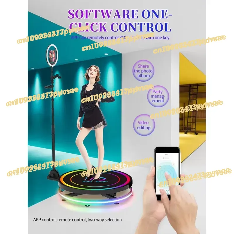 Photo Booth Machine - 2025 Smart Magic Rotation Machine Auto