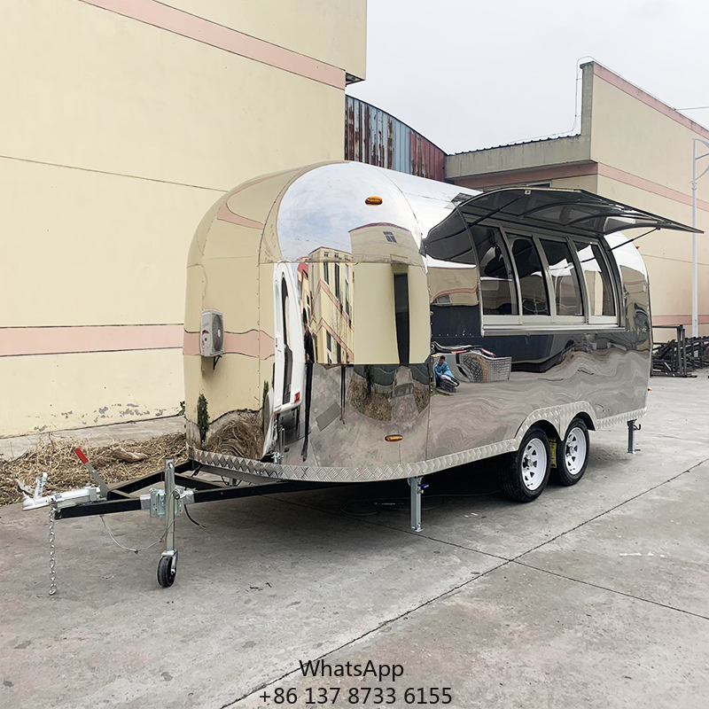 Hot Dog Vending Cart - Stainless Steel Hot Dog Truck Small