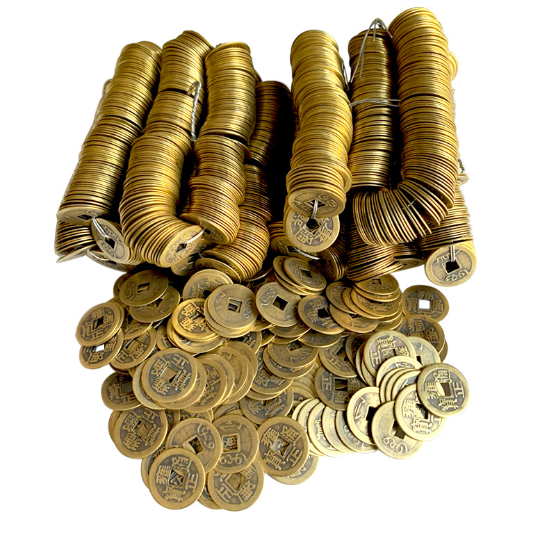 Arcade Game Coin - 100Pcs Chinese Copper Coins Craft Feng