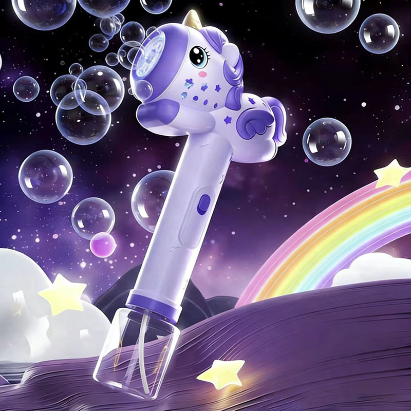 Bubble Gum Machine - New Unicorn Electric Bubble Gun Automatic