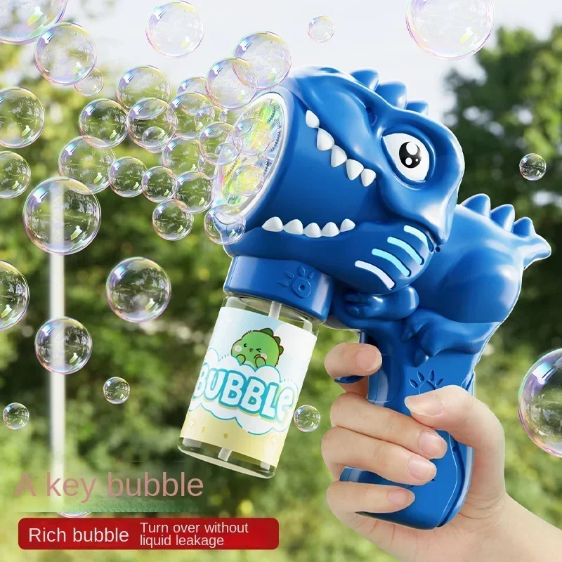Bubble Gum Machine - 6-hole Dinosaur Bubble Machine Electric Bubble