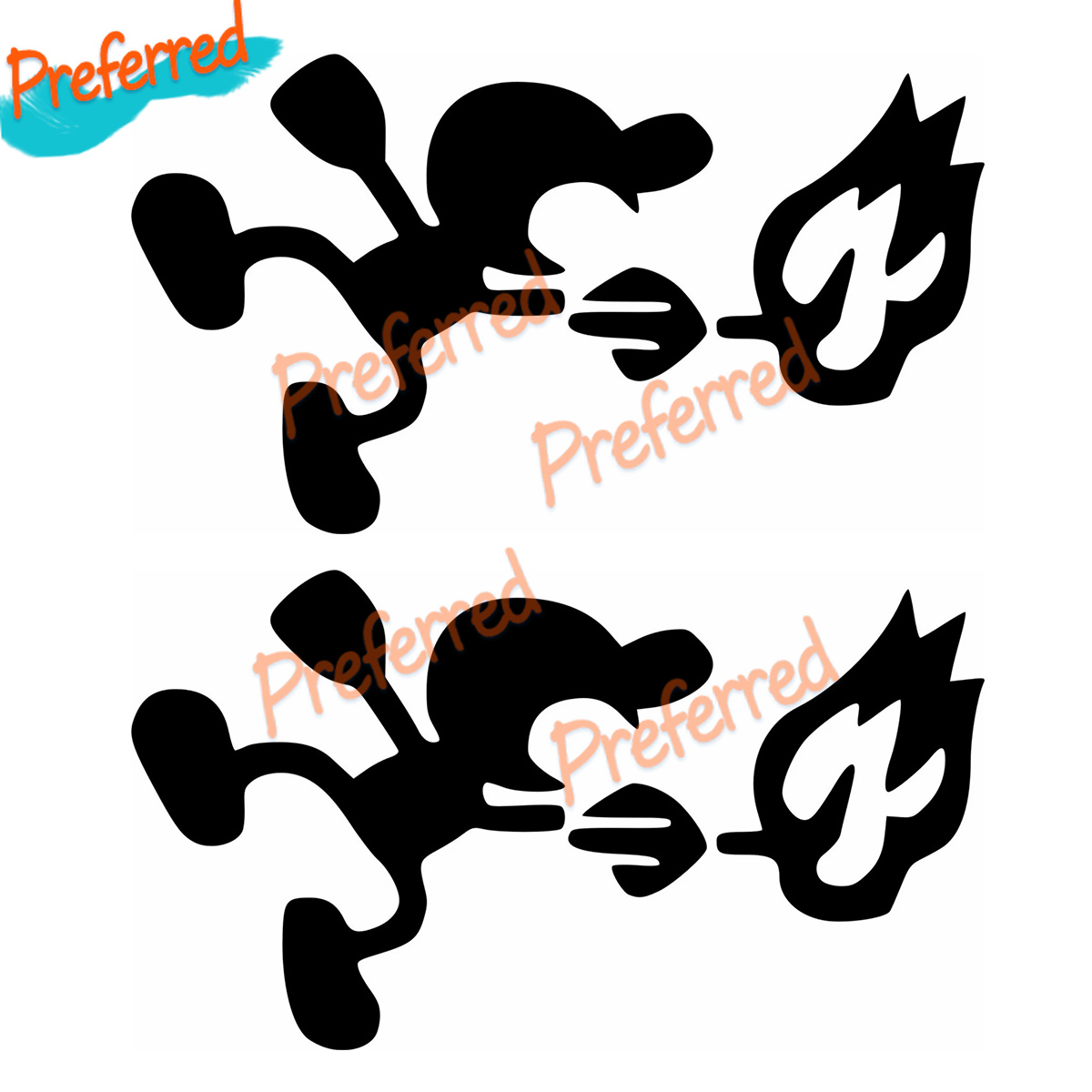 2 X PEGATINA STICKER Mr. GAME  - огляд і ціна Arcade X