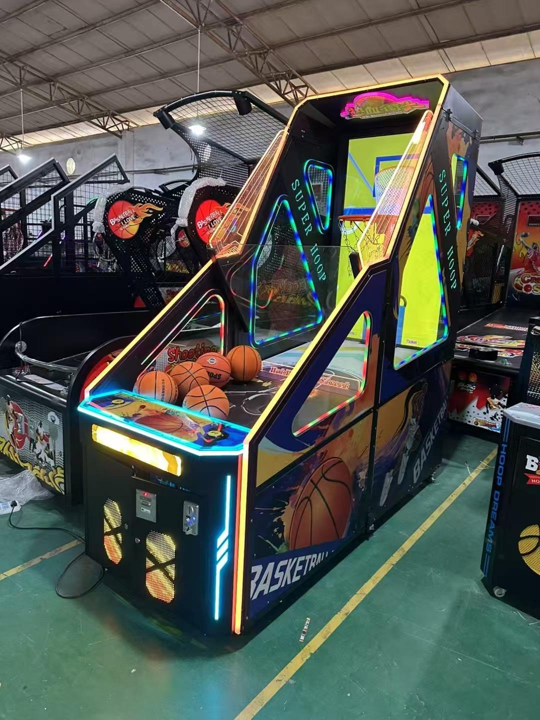 Coin-Operated LED Basketball A - огляд і ціна Ticket Redemption Machine