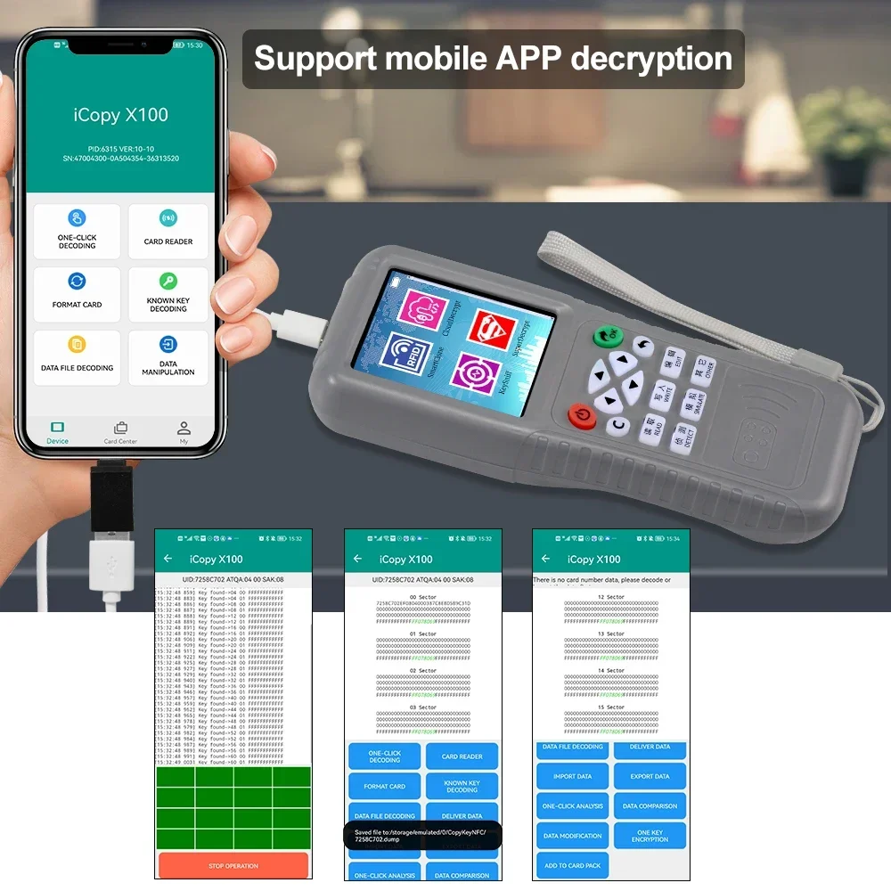 WiFi RFID Copier Duplicator NF - огляд і ціна Nfc Card Reader Vending