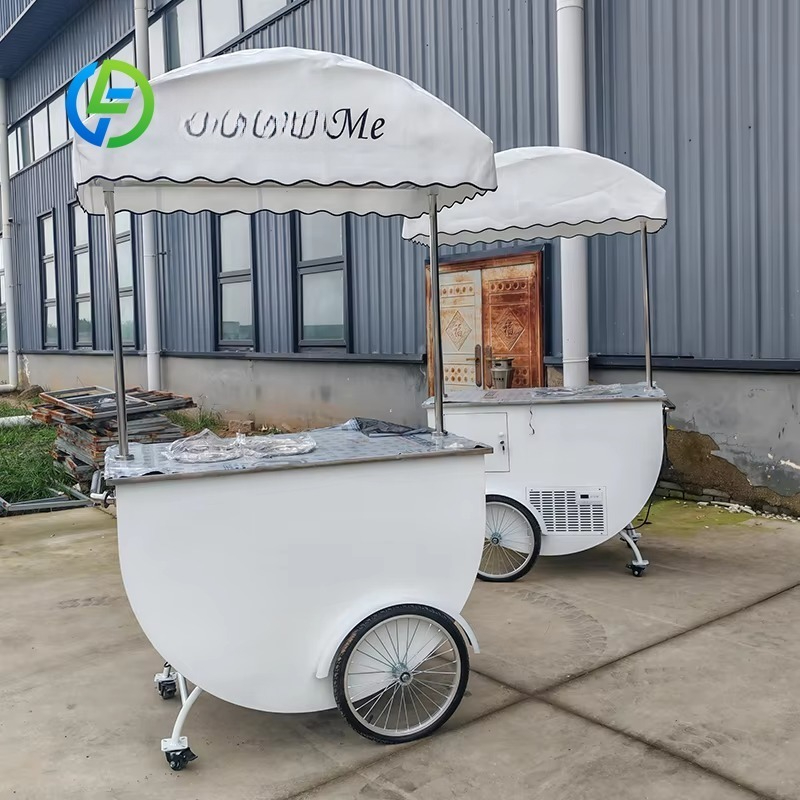 Customized Commercial Mobile V - огляд і ціна Hot Dog Vending Cart