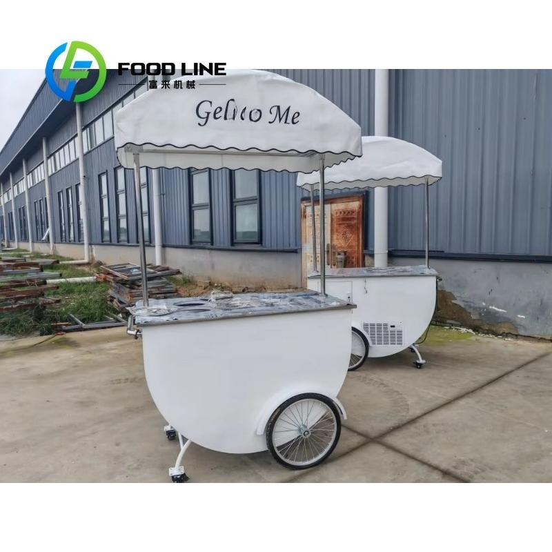 Customized Commercial Mobile V - огляд і ціна Hot Dog Vending Cart