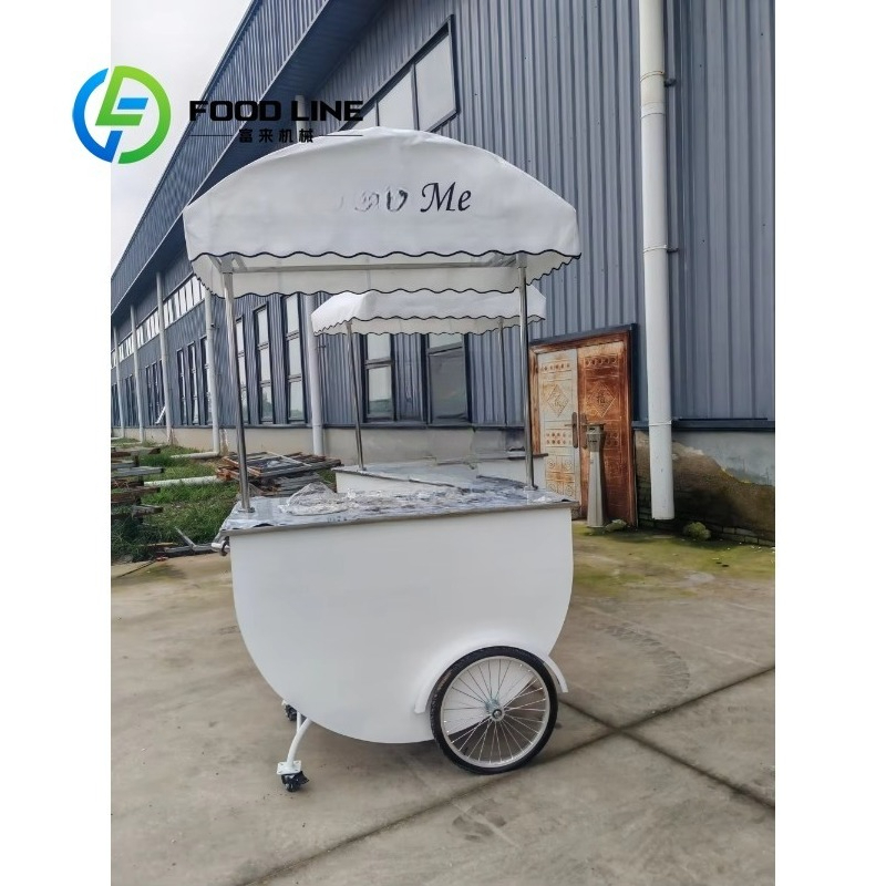Customized Commercial Mobile V - огляд і ціна Hot Dog Vending Cart