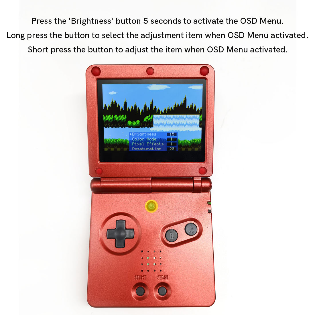HD 3.0 inch For GBA SP V5  Lam - огляд і ціна Lcd Screen Arcade