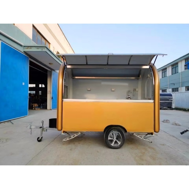 Mobile Food Trucks Coffee Food - огляд і ціна Hot Dog Vending Cart