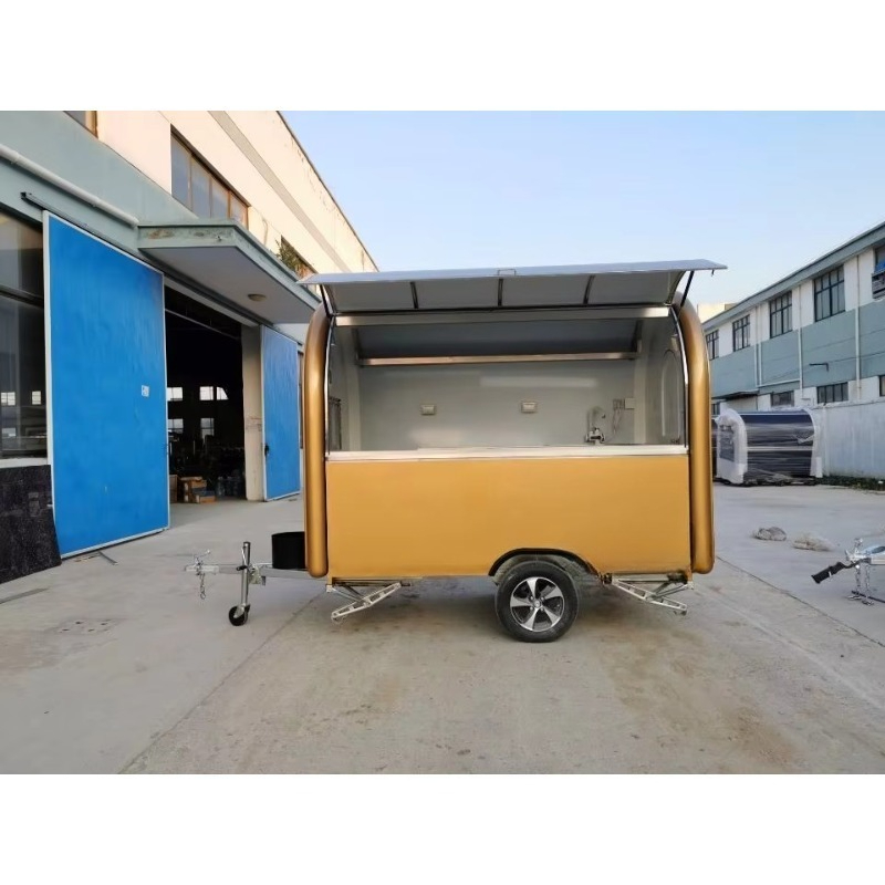 Mobile Food Trucks Coffee Food - огляд і ціна Hot Dog Vending Cart