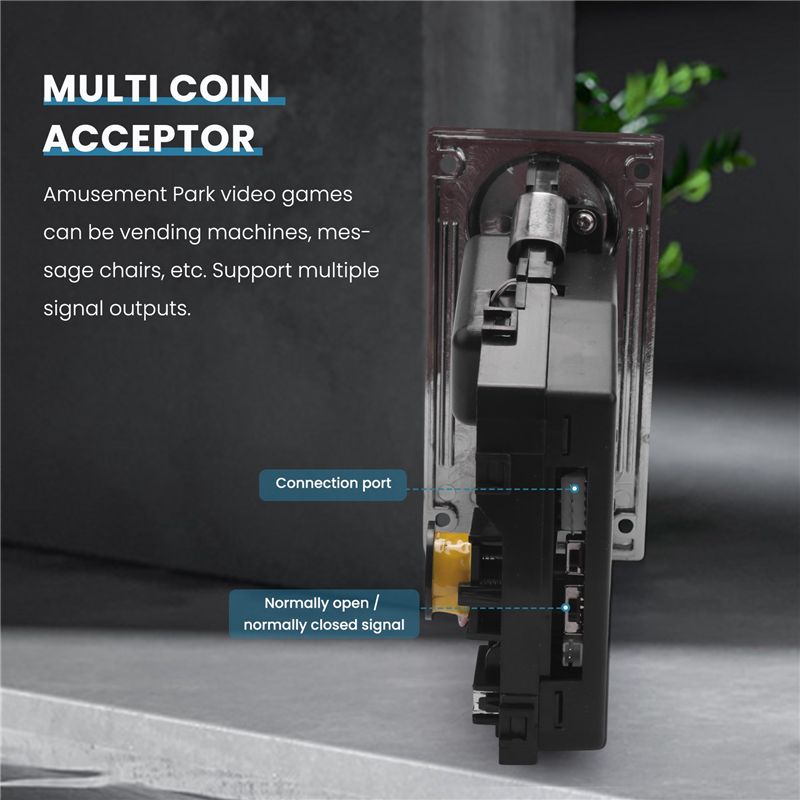 Multi Coin Acceptor Electronic - огляд і ціна Ticket Redemption Machine