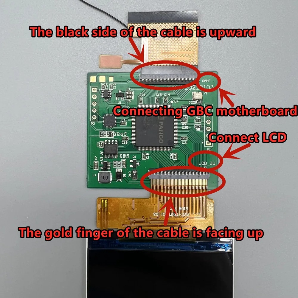 Original Size New 2.45 GBC IPS - огляд і ціна Lcd Screen Arcade