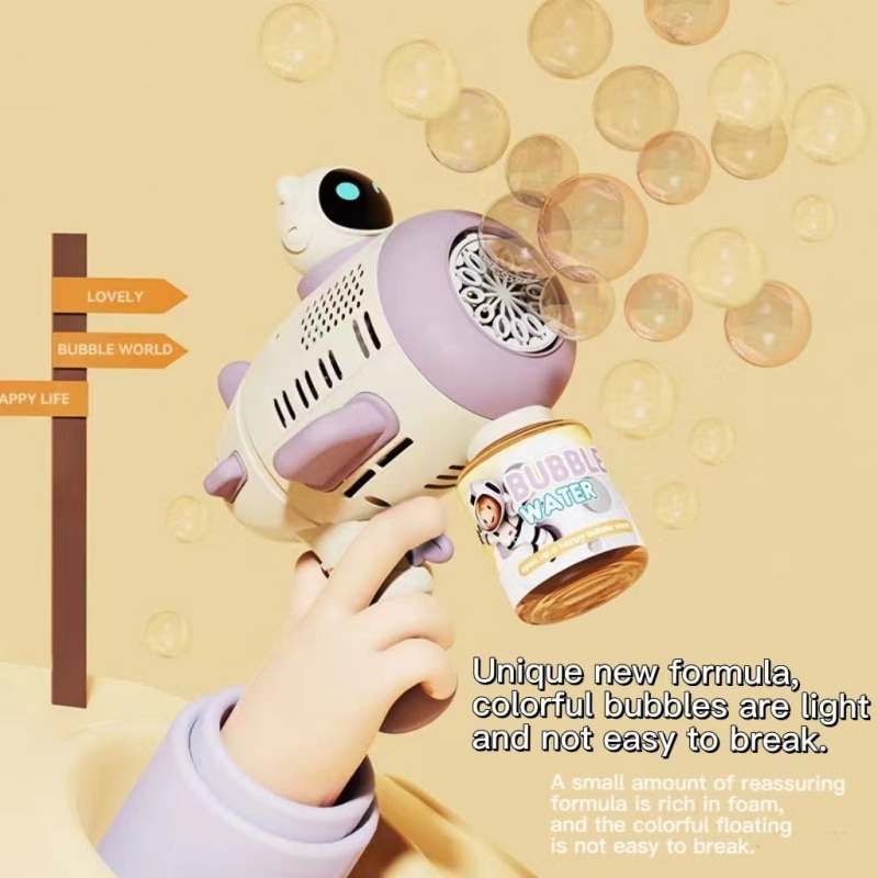 Purple Bubble Machine for Chil - огляд і ціна Bubble Gum Machine
