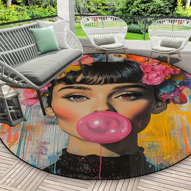 Graffiti Art Woman With Floral - огляд і ціна Bubble Gum Machine