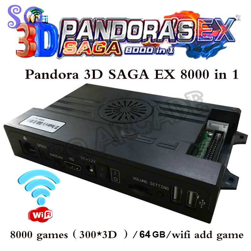 Arcade Pandora Saga Box EX2 80 - огляд і ціна Arcade X
