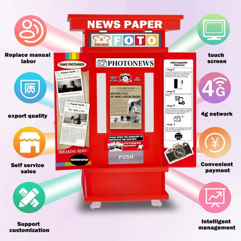 Business Photo Booth Instant P - огляд і ціна Photo Booth Machine