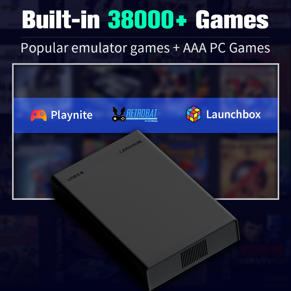 500G Game Hard Drive With 3800 - огляд і ціна Arcade X