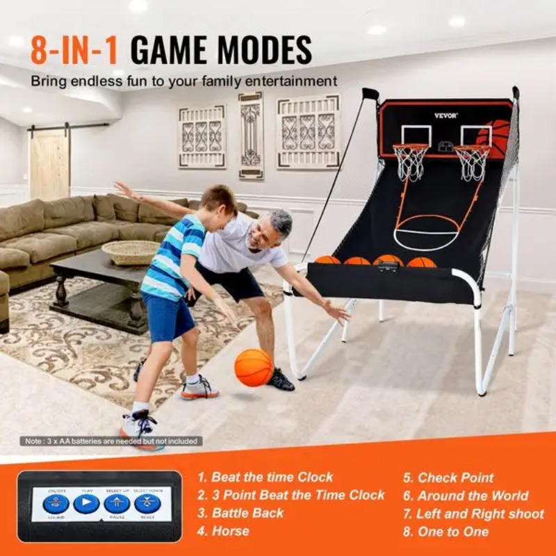 【Hot Item】Foldable Basketball  - огляд і ціна Arcade Games & Vending Llc Photos