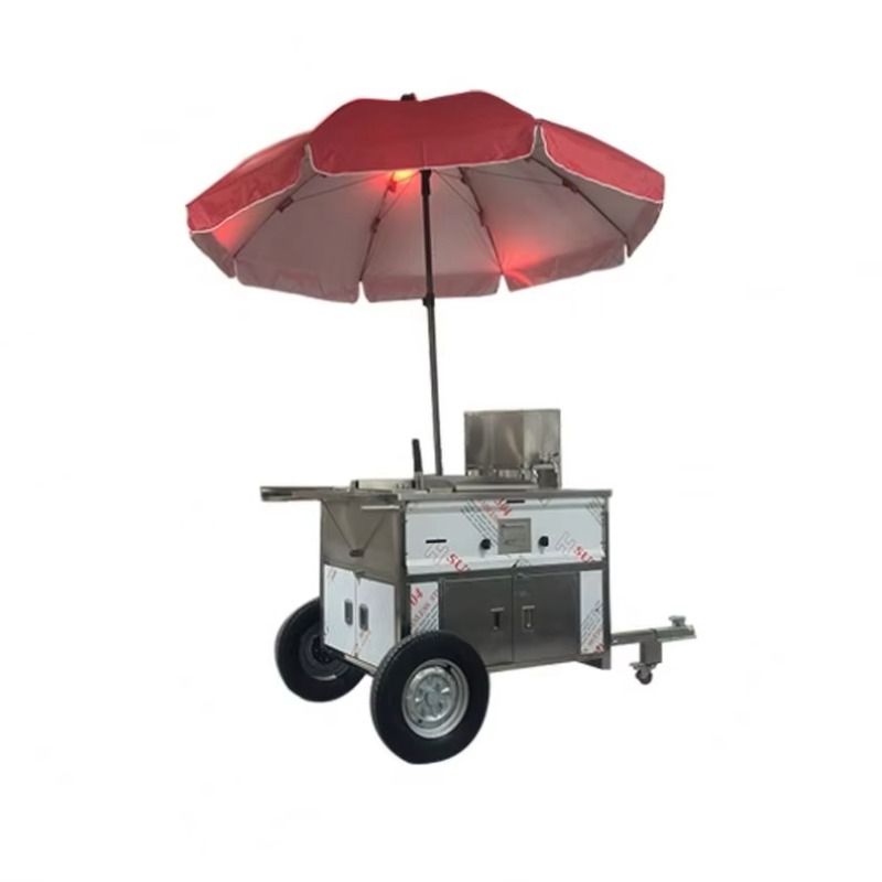 Towable Stainless Steel Hot Do - огляд і ціна Hot Dog Vending Cart