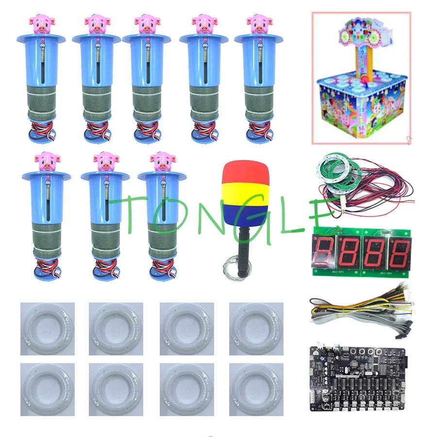 Motherboard with Wires and 8 H - огляд і ціна Whack A Mole Arcade