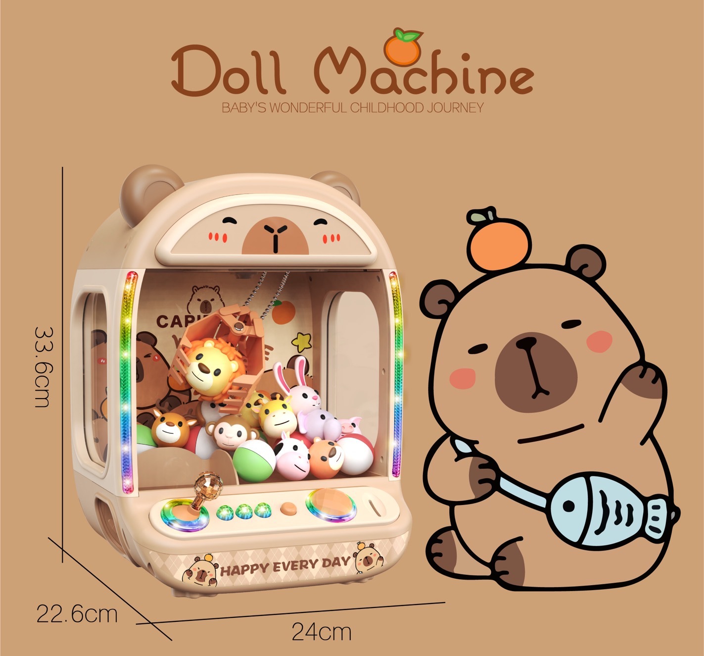 DIY Doll Machine Kids Coin Ope - огляд і ціна Claw Crane Machine