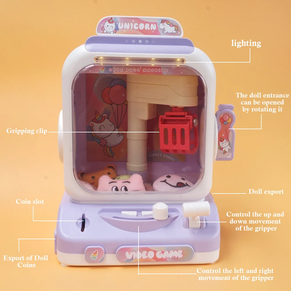 New Mini Claw Machine Rabbit   - огляд і ціна Claw Crane Machine