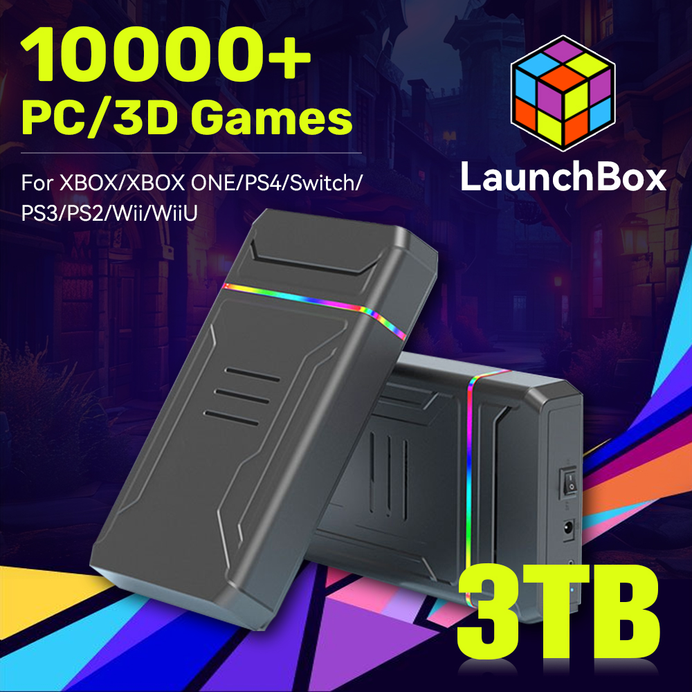 JMachen Launchbox 3TB Gaming H - огляд і ціна Arcade X
