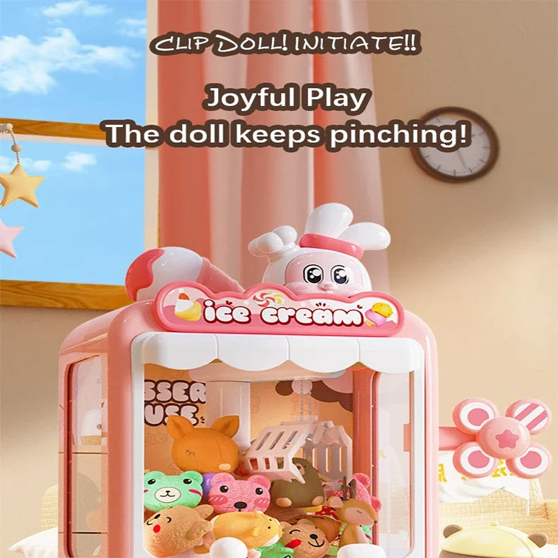 Rabbit Doll Machine Toy for Ki - огляд і ціна Claw Crane Machine