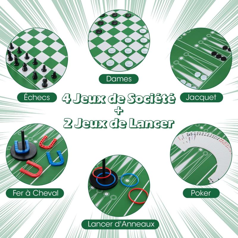 12-in-1 Combo Game Table Set w - огляд і ціна Air Hockey Table