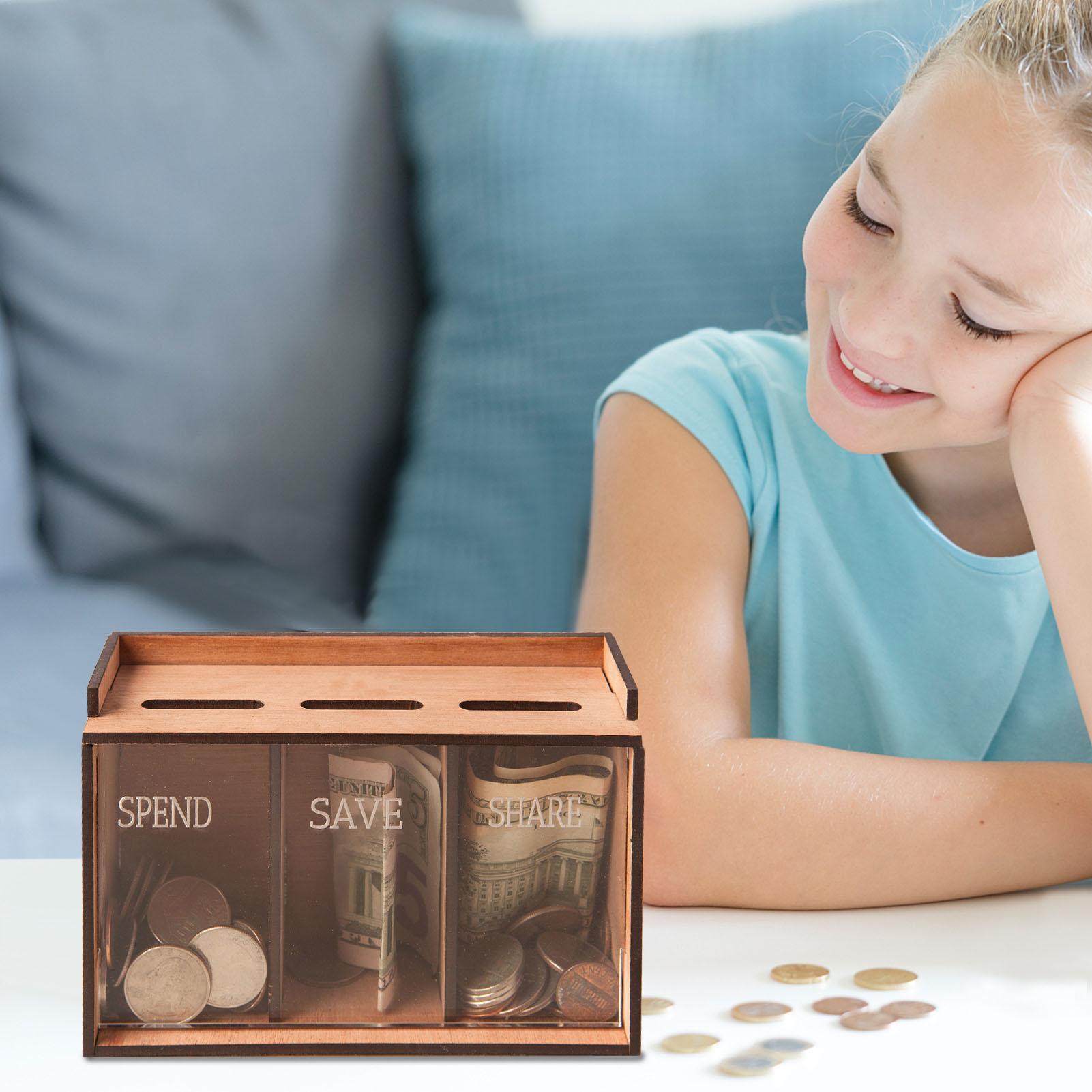 Save Money Box 3 Compartments  - огляд і ціна Coin Operated Kiddie Ride