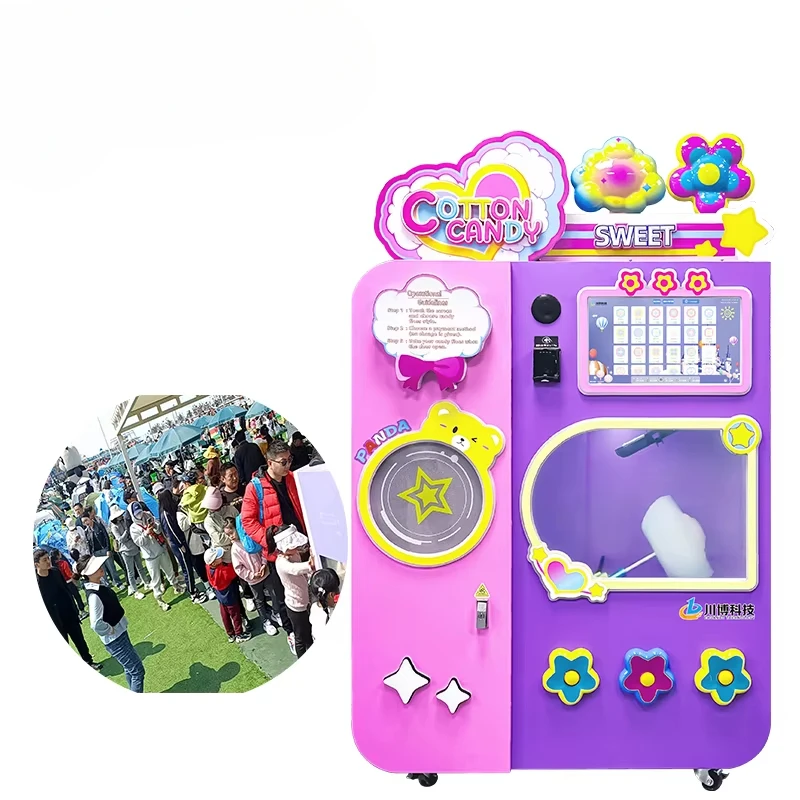Customized Cotton Candy Vendin - огляд і ціна Candy Vending Machine