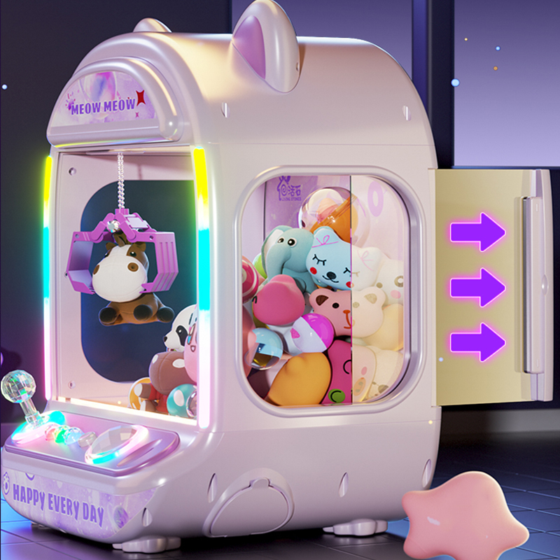 DIY Purple Automatic Doll Mach - огляд і ціна Claw Crane Machine