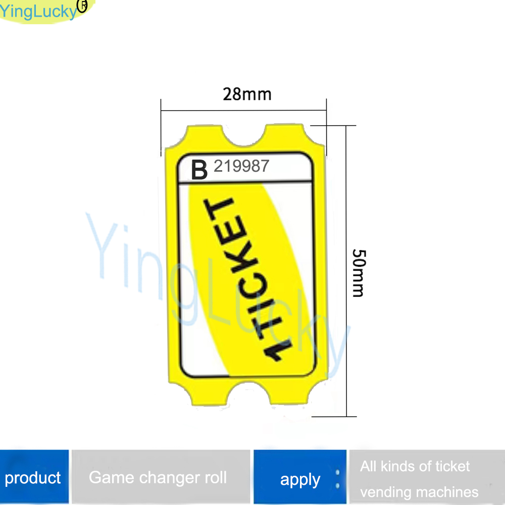 2000 Pcs/Lot Arcade Lottery Pa - огляд і ціна Ticket Redemption Machine
