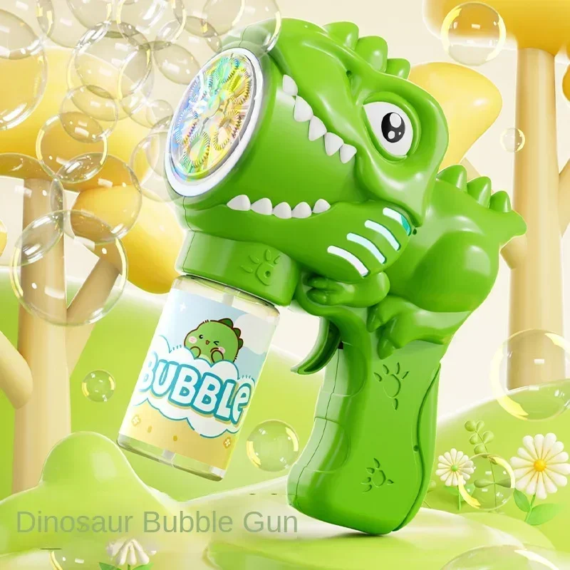 6-hole Dinosaur Bubble Machine - огляд і ціна Bubble Gum Machine